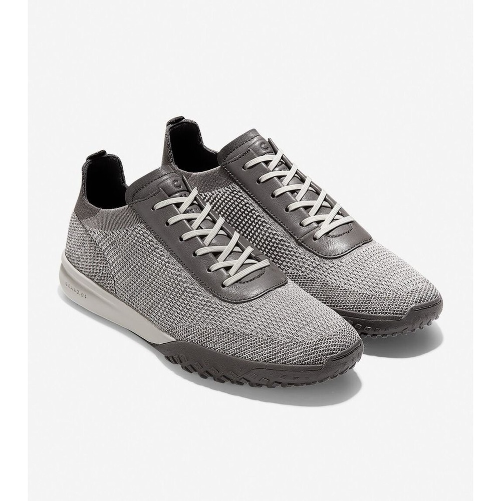 Cole Haan Original GrandPro Trail Sneaker Gray Knit Men's Size 9.5M Lightweight